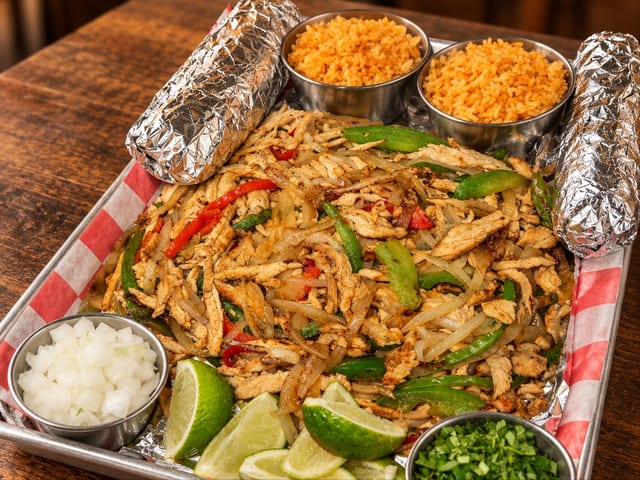 Pound Chicken Fajita.