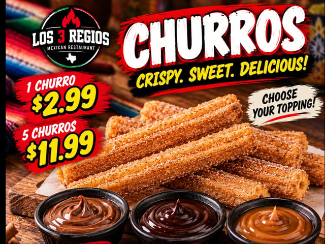 5 Churros Pack (5 Churros).