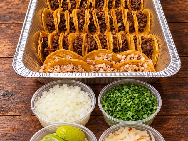 COMBO 50 STREET TACOS.