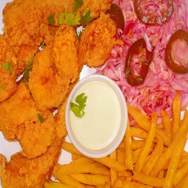FRIED SEAFOOD PLATTER.