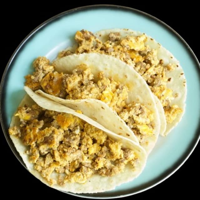 Egg and Choice of Filling.