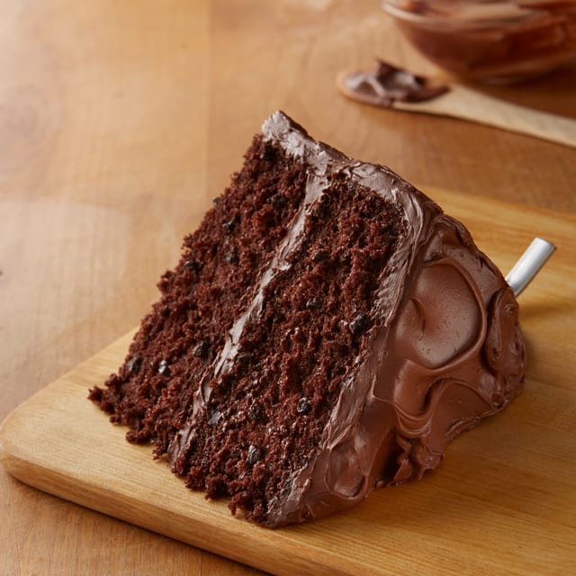 Chocolate Fudge Cake.